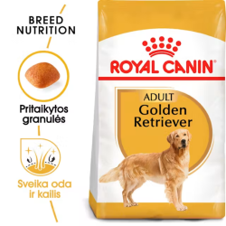 Royal Canin BHN Dog Golden Retriever Adult maistas suaugusiems Auksaspalvių retriverių veislės šunims 12 kg - nuotrauka 3