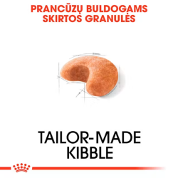 Royal Canin BHN Dog French Bulldog Adult maistas suaugusiems Prancūzų buldogų veislės šunims 9 kg - nuotrauka 3