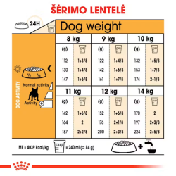 Royal Canin BHN Dog French Bulldog Adult maistas suaugusiems Prancūzų buldogų veislės šunims 9 kg - nuotrauka 4