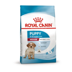 Royal Canin SHN Dog Medium Puppy maistas jauniems vidutinių veislių šunims 12 kg