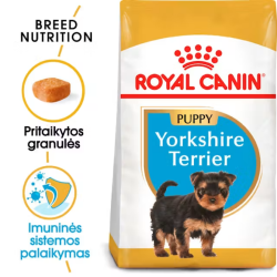 Royal Canin BHN Yorkshire Junior maistas jauniems Jorkšyrų terjerų veislės šunims 7,5 kg - nuotrauka 2