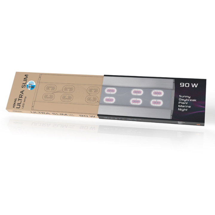 Aquael LED šviestuvas Ultra Slim BT 90, 87,9-133,4 cm, 90 W