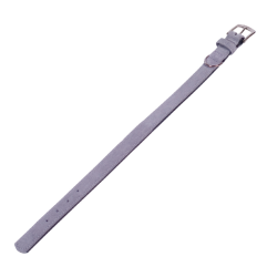 Antkaklis Velours 41-49 cm, 25/28 mm, pilkas - nuotrauka 3