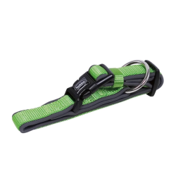 Antkaklis Classic Preno 25-35 cm, 15/20 mm, neoninis žalias/pilkas