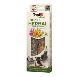Tropifit Naturals Sticks Herbal skanėstas graužikams, 110 g - nuotrauka 1