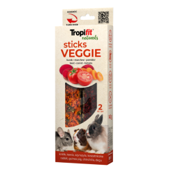 Tropifit Naturals Sticks Veggie skanėstas graužikams, 140 g - nuotrauka 1