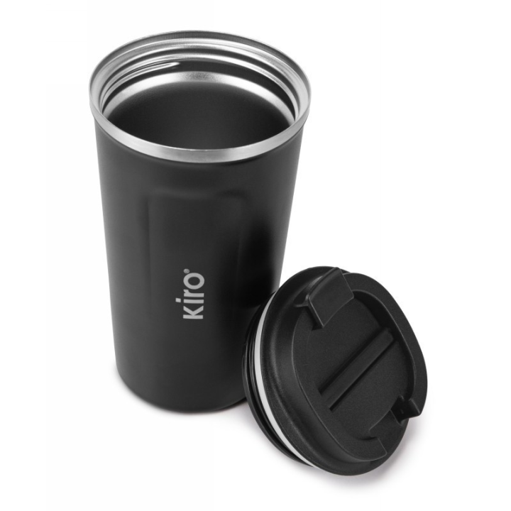 Termopuodelis Kiro, 510 ml, juodas