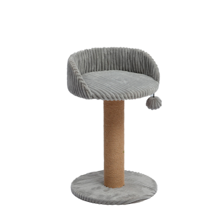 Draskyklė Chair&Scratch, pilka, 30x30x47 cm