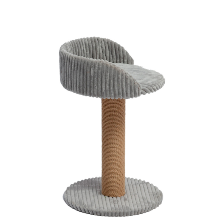 Draskyklė Chair&Scratch, pilka, 30x30x47 cm