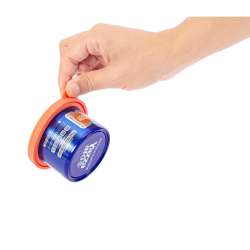 Silikoninis konservų skardinių dangtelis, 9 cm - nuotrauka 3