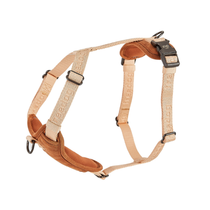 Petnešos Linum S 15 mm x kaklas 30/42 cm x krūtinė 38/50 cm, smėlinės