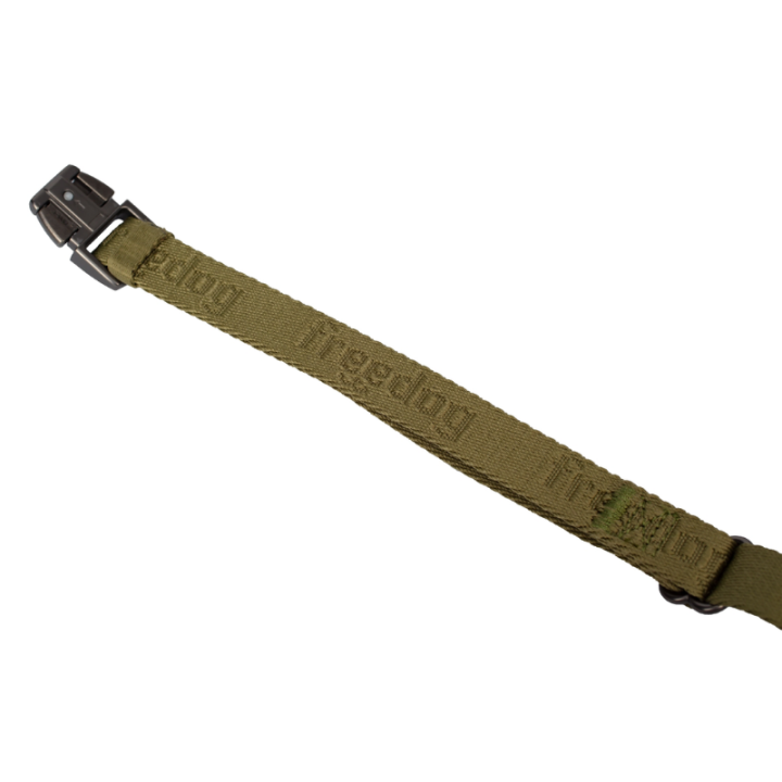 Antkaklis Linum 20 mm x 35/52 cm, žalias