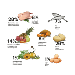 Gosbi begrūdis sausas maistas suaugusiems vidutinių veislių šunims Exclusive Grain Free Adult Duck Medium, 12 kg - nuotrauka 2