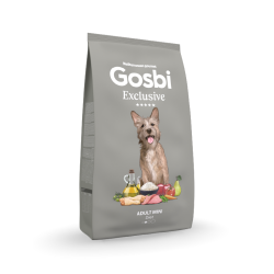 Gosbi sausas maistas linkusiems tukti mažų veislių šunims Exclusive Diet Mini, 2 kg - nuotrauka 1
