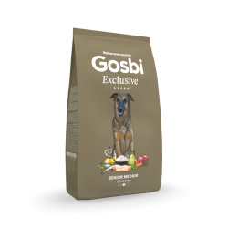 Gosbi sausas maistas seniems vidutinių veislių šunims Exclusive Senior Medium, 3 kg - nuotrauka 1