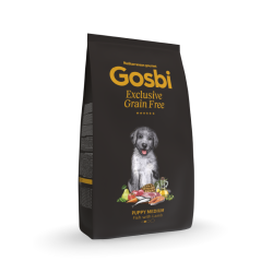 Gosbi Exclusive Grain Free Puppy begrūdis maistas jauniems šunims 500 g - nuotrauka 1