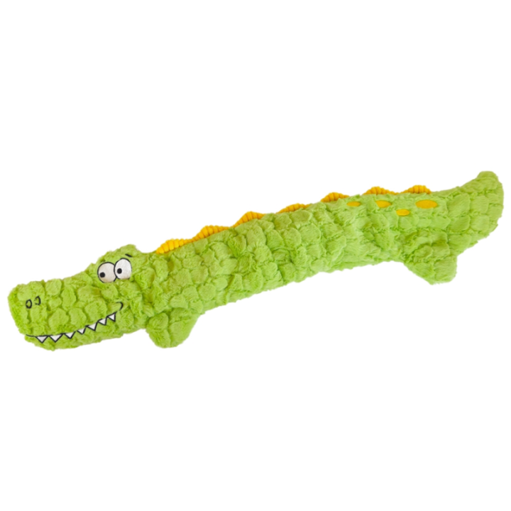 Žaislas šunims pliušinis krokodilas, 58 cm