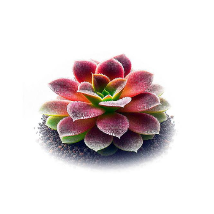 Gyvas augalas terariumams/paludariumams Pinguicula Niklas