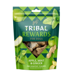 Tribal Rewards sausainiai šunims su obuoliais, mėta ir imbieru, 125 g - nuotrauka 1