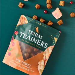 Tribal Trainers skanėstai šunims dresūrai su kalakutiena ir spanguolėmis, 80 g - nuotrauka 2