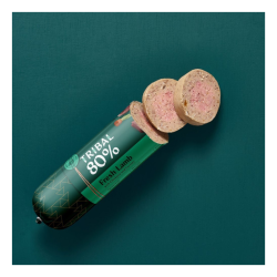 Tribal Gourmet Sausage dešra šunims su šviežia ėriena, 300 g - nuotrauka 2